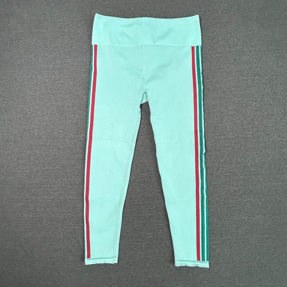 Fabletics | Side Stripe Full Length Thick Compression Leggings | Size XL